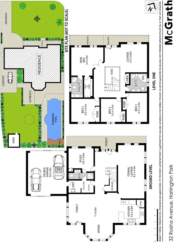 Floorplan of Homely house listing, 32 Rosina Avenue, Harrington Park NSW 2567