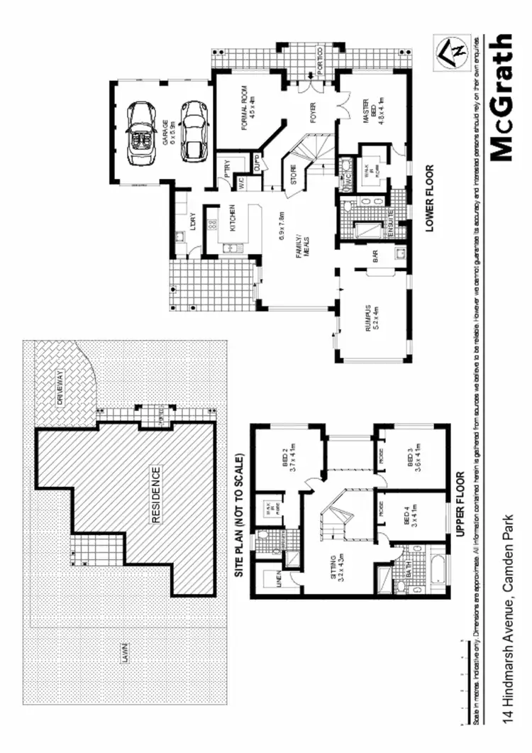 Floorplan of Homely house listing, 14 Hindmarsh Avenue, Camden Park NSW 2570