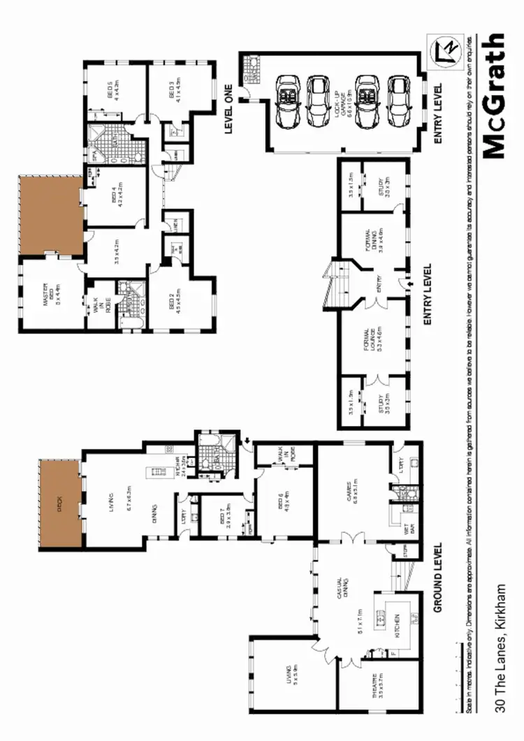 Floorplan of Homely house listing, 30 The Lanes, Kirkham NSW 2570