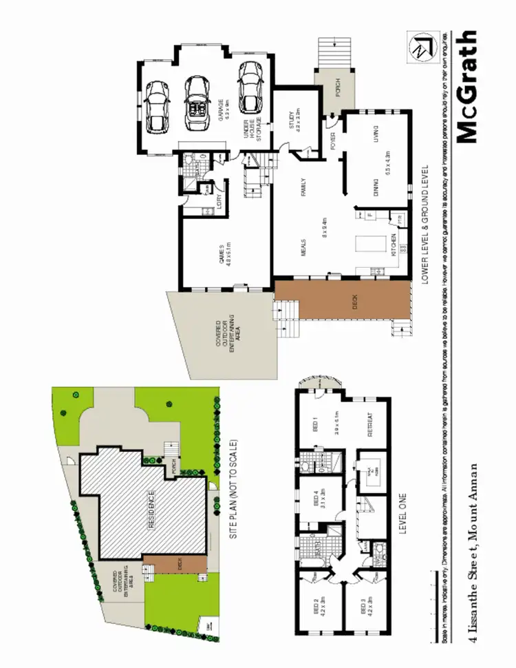 Floorplan of Homely house listing, 4 Lissanthe Street, Mount Annan NSW 2567