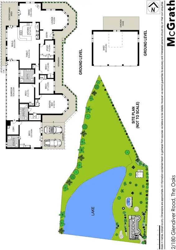 Floorplan of Homely house listing, 2/180 Glendiver Road, The Oaks NSW 2570
