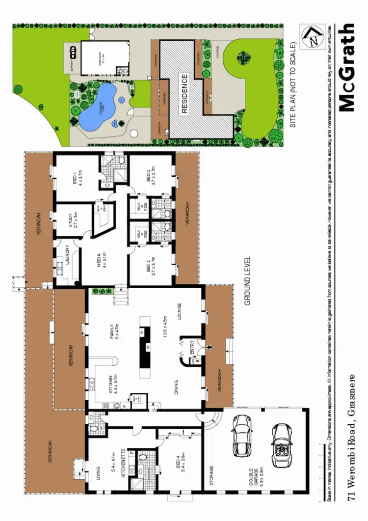 Floorplan of Homely house listing, 71 Werombi Road, Grasmere NSW 2570