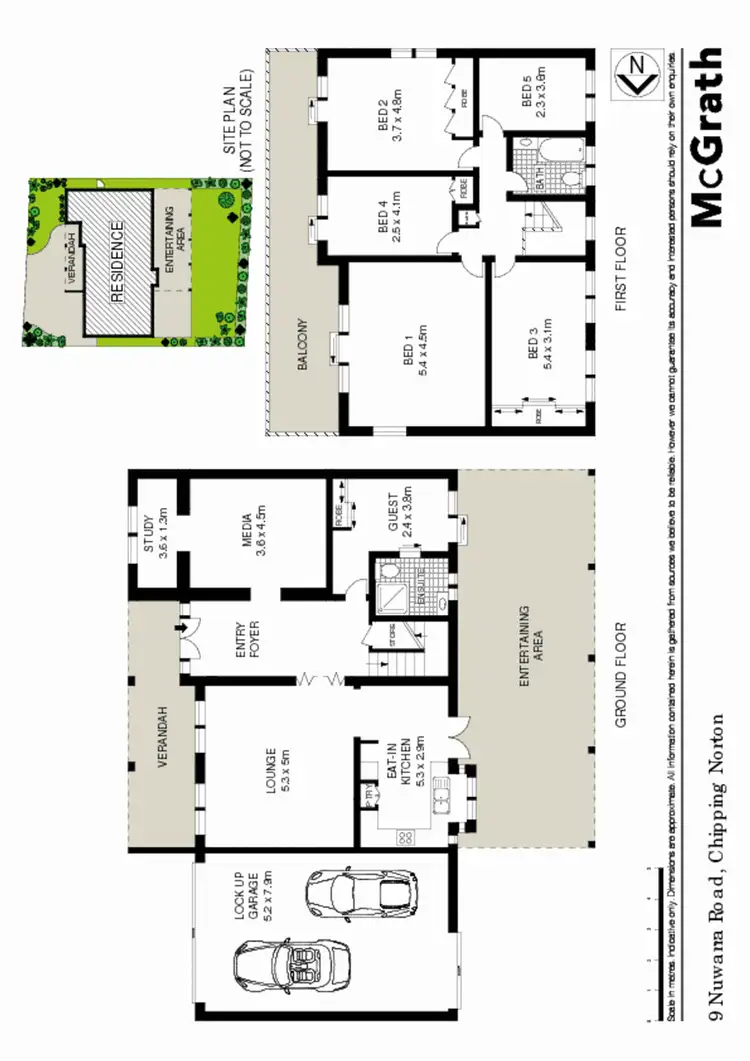 Floorplan of Homely house listing, 9 Nuwarra Road, Chipping Norton NSW 2170