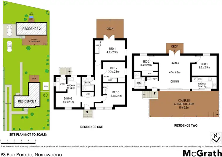 Floorplan of Homely house listing, 93 Parr Parade, Narraweena NSW 2099
