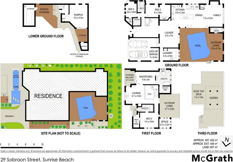 Floorplan of Homely house listing, 29 Sobraon Street, Sunrise Beach QLD 4567