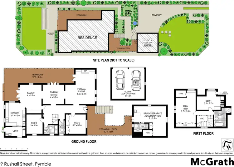 Floorplan of Homely house listing, 9 Rushall Street, Pymble NSW 2073
