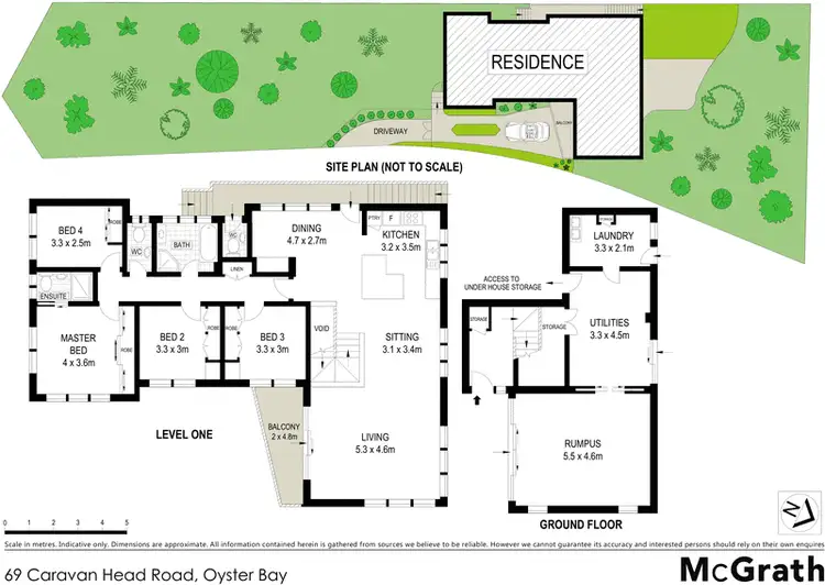 Floorplan of Homely house listing, 69 Caravan Head Road, Oyster Bay NSW 2225