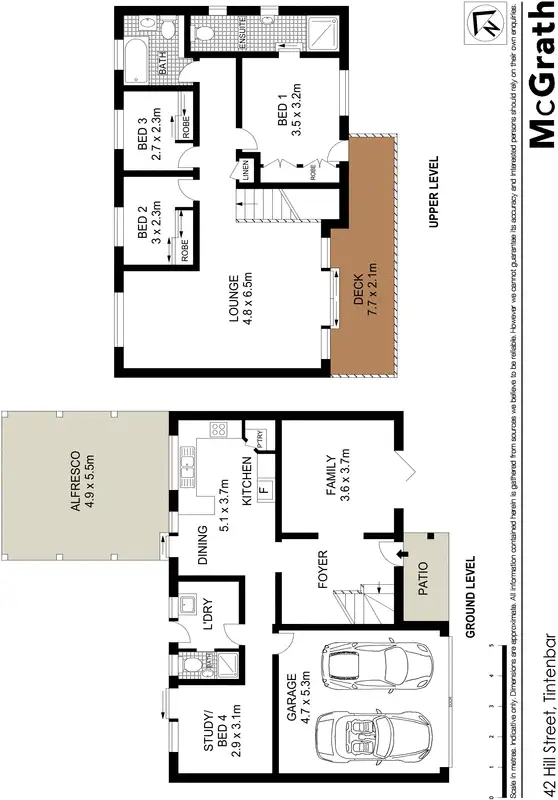 Floorplan of Homely rural property listing, 42 Hill Street, Tintenbar NSW 2478