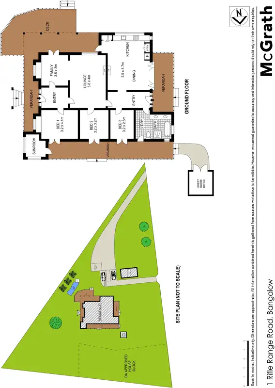 Floorplan of Homely house listing, Lot 1, 1 Rifle Range Road, Bangalow NSW 2479