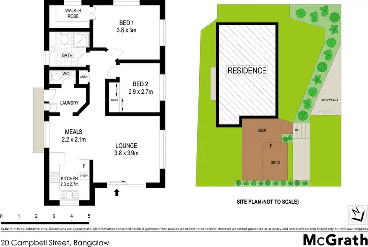 Floorplan of Homely house listing, 20 Campbell Street, Bangalow NSW 2479