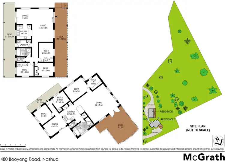 Floorplan of Homely house listing, 480 Booyong Road, Nashua NSW 2479