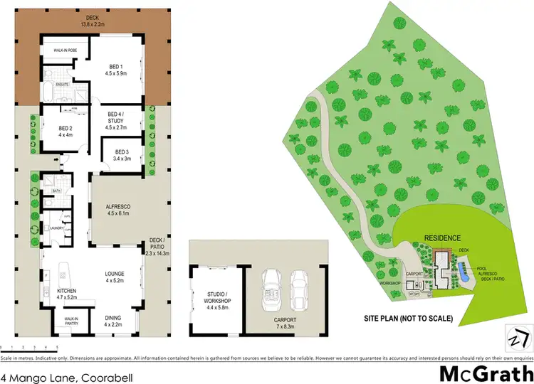 Floorplan of Homely house listing, 4 Mango Lane, Coorabell NSW 2479