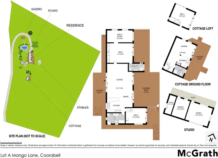 Floorplan of Homely house listing, Lot A Mango Lane, Coorabell NSW 2479