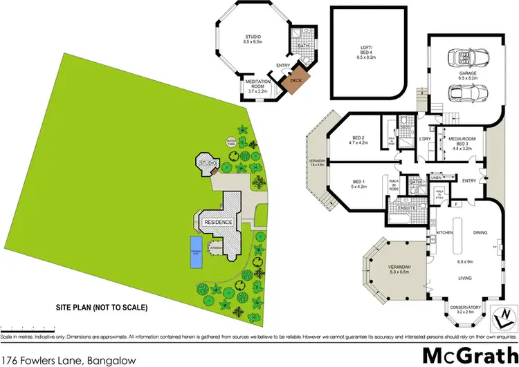 Floorplan of Homely house listing, 176 Fowlers Lane, Bangalow NSW 2479
