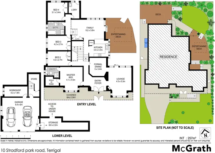 Floorplan of Homely house listing, 10 Stratford Park Drive, Terrigal NSW 2260