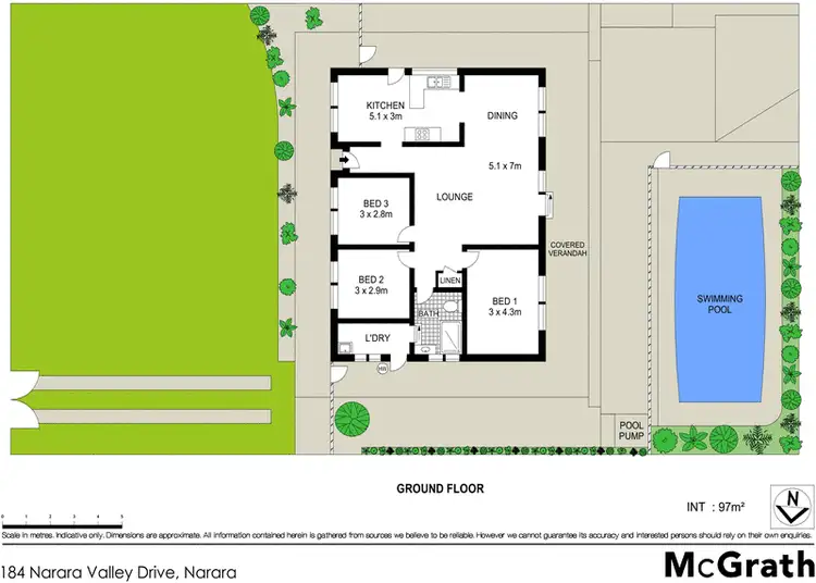 Floorplan of Homely house listing, 184 Narara Valley Drive, Narara NSW 2250