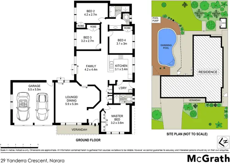 Floorplan of Homely house listing, 29 Yanderra Crescent, Narara NSW 2250