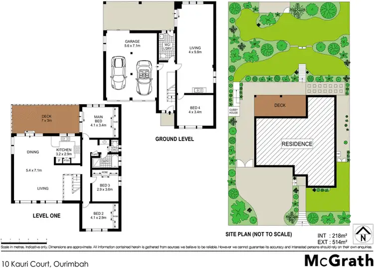 Floorplan of Homely house listing, 10 Kauri Court, Ourimbah NSW 2258