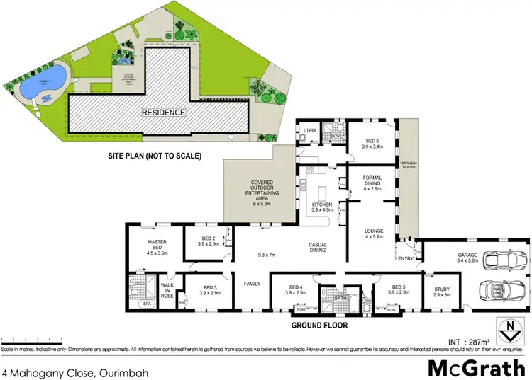Floorplan of Homely house listing, 4 Mahogany Close, Ourimbah NSW 2258