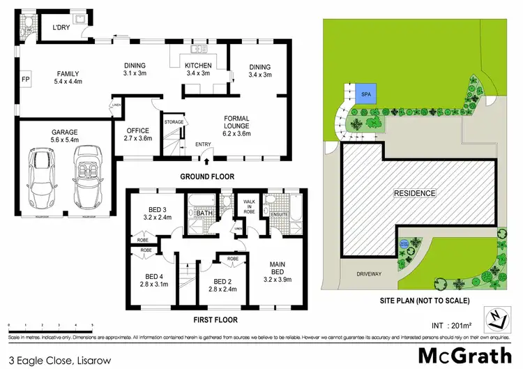 Floorplan of Homely house listing, 3 Eagle Close, Lisarow NSW 2250