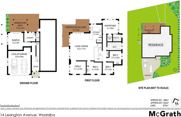 Floorplan of Homely house listing, 14 Lexington Avenue, Wadalba NSW 2259