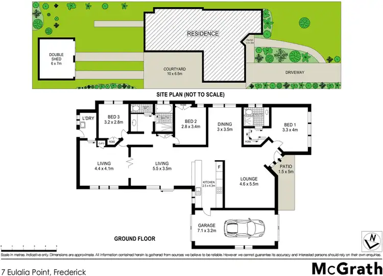 Floorplan of Homely house listing, 7 Eulalia Avenue, Point Frederick NSW 2250