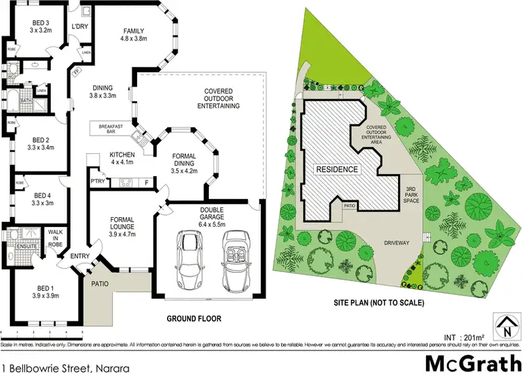 Floorplan of Homely house listing, 1 Bellbowrie Avenue, Narara NSW 2250