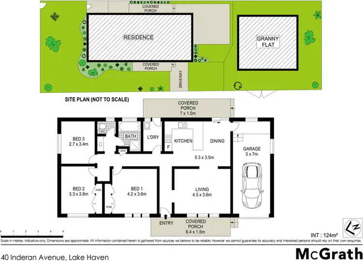 Floorplan of Homely house listing, 40 Inderan Avenue, Lake Haven NSW 2263