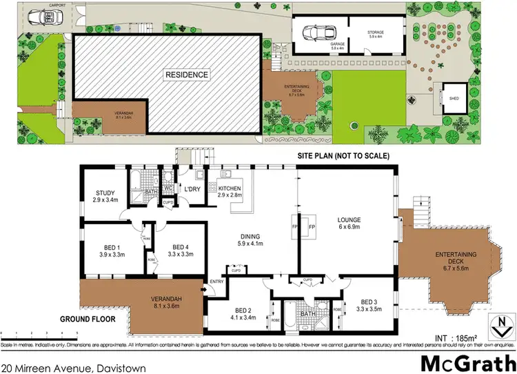 Floorplan of Homely house listing, 20 Mirreen Avenue, Davistown NSW 2251