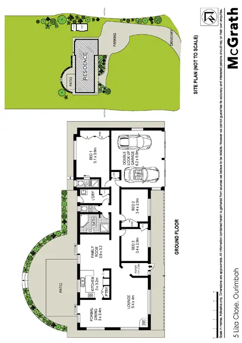 Floorplan of Homely rural property listing, 5 Liza Close, Fountaindale NSW 2258
