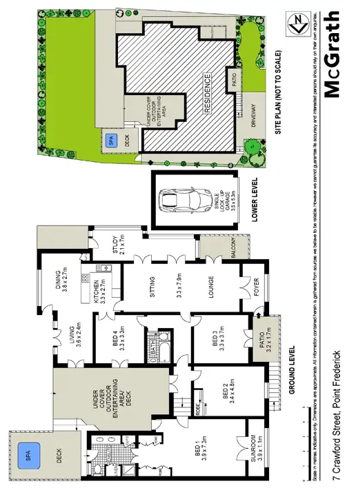 Floorplan of Homely house listing, 7 Crawford Street, Point Frederick NSW 2250