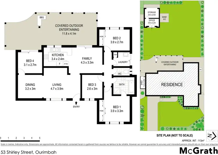 Floorplan of Homely house listing, 53 Shirley Street, Ourimbah NSW 2258