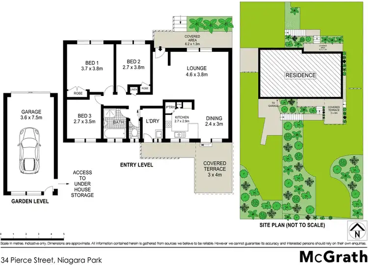 Floorplan of Homely house listing, 34 Pierce Street, Niagara Park NSW 2250