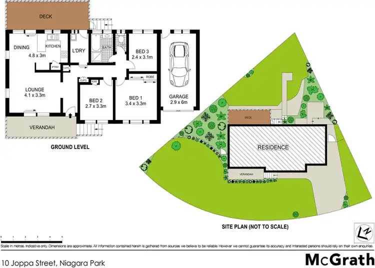 Floorplan of Homely house listing, 10 Joppa Street, Niagara Park NSW 2250