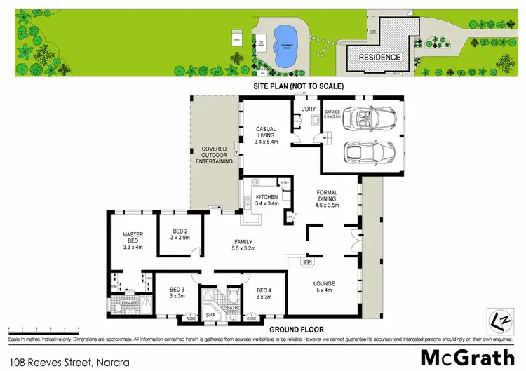 Floorplan of Homely rural property listing, 108 Reeves Street, Narara NSW 2250