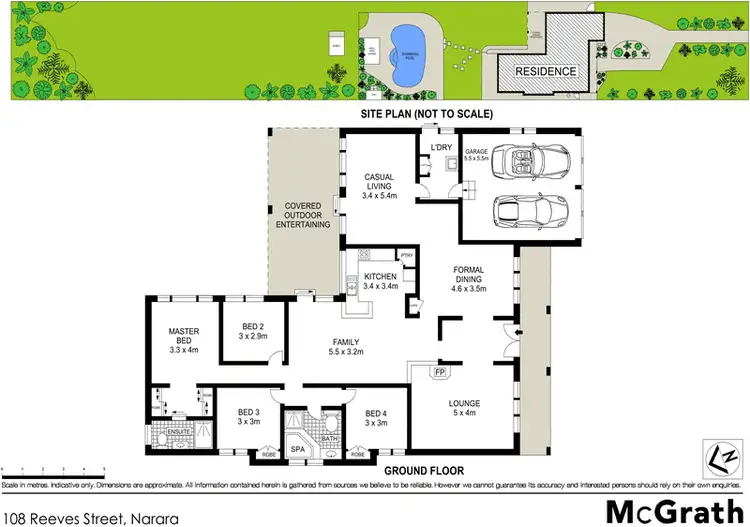 Floorplan of Homely rural property listing, 108 Reeves Street, Narara NSW 2250