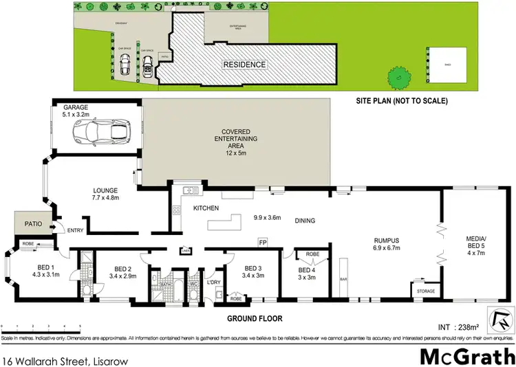 Floorplan of Homely house listing, 16 Wallarah Street, Lisarow NSW 2250
