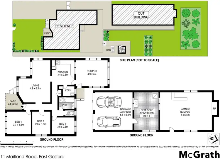 Floorplan of Homely house listing, 11 Maitland Road, Springfield NSW 2250