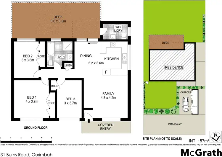 Floorplan of Homely house listing, 31 Burns Road, Ourimbah NSW 2258