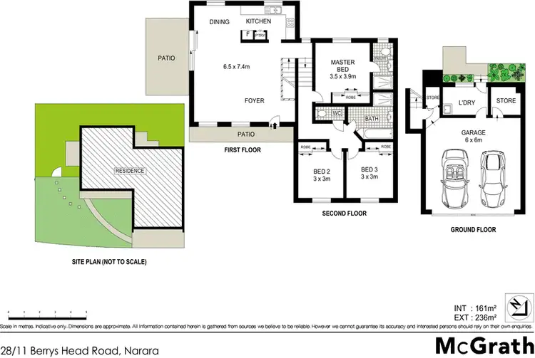 Floorplan of Homely townhouse listing, 28/11 Berrys Head Road, Narara NSW 2250