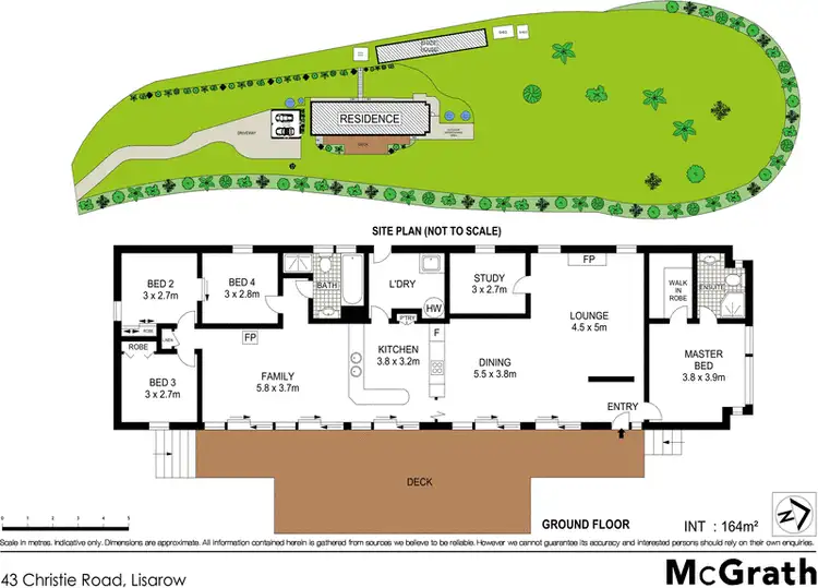 Floorplan of Homely rural property listing, 43 Christie Road, Lisarow NSW 2250