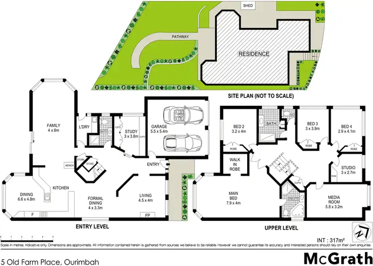 Floorplan of Homely house listing, 5 Old Farm Place, Ourimbah NSW 2258