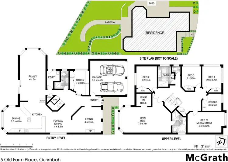 Floorplan of Homely house listing, 5 Old Farm Place, Ourimbah NSW 2258
