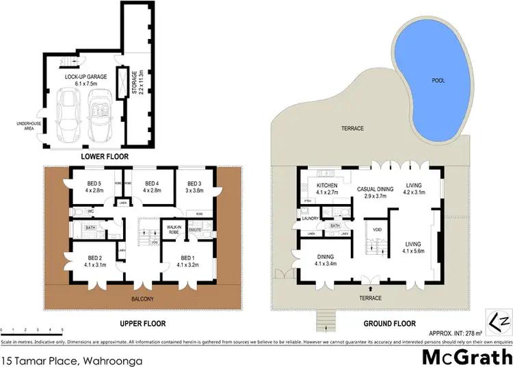Floorplan of Homely house listing, 15 Tamar Place, Wahroonga NSW 2076
