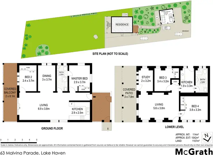 Floorplan of Homely house listing, 63 Malvina Parade, Lake Haven NSW 2263