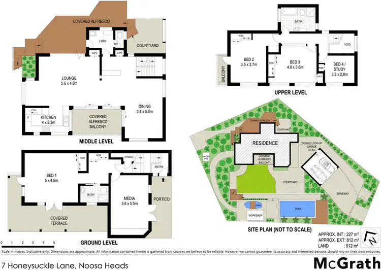 Floorplan of Homely house listing, 7 Honeysuckle Lane, Noosa Heads QLD 4567