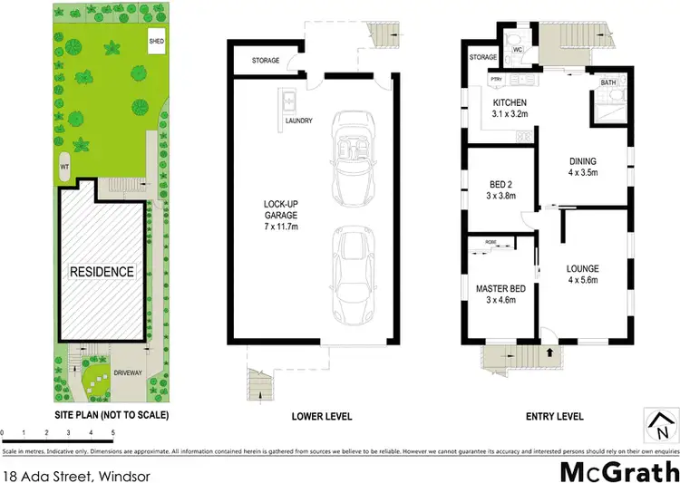 Floorplan of Homely house listing, 18 Ada Street, Windsor QLD 4030