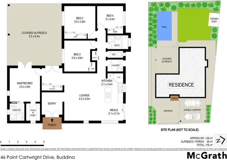 Floorplan of Homely house listing, 46 Point Cartwright Drive, Buddina QLD 4575