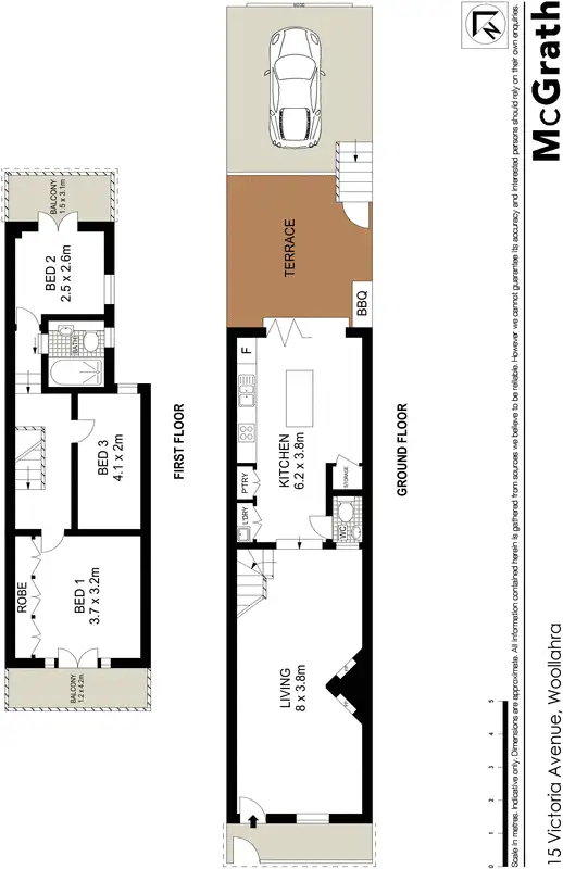 Floorplan of Homely house listing, 15 Victoria Avenue, Woollahra NSW 2025