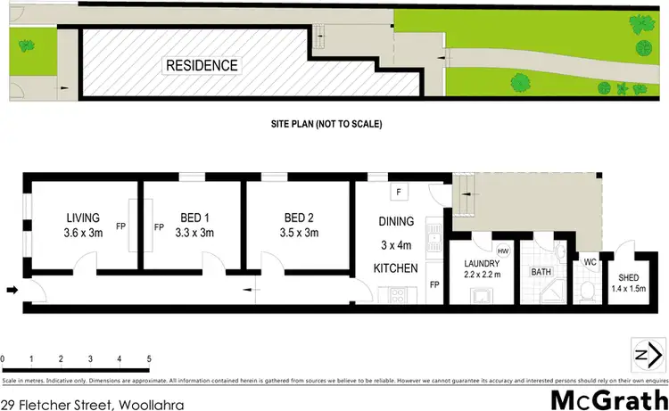 Floorplan of Homely house listing, 29 Fletcher Street, Woollahra NSW 2025
